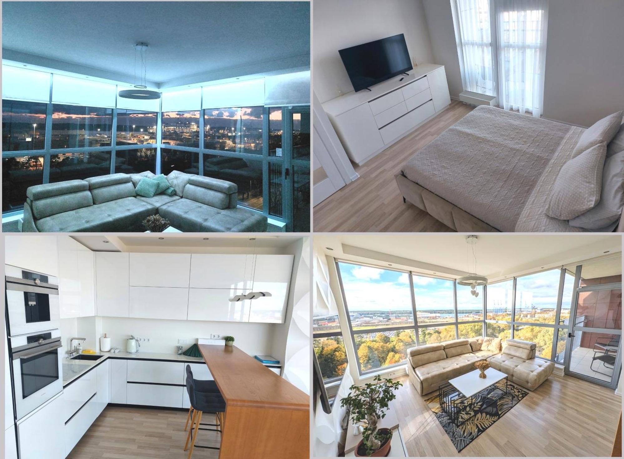 White Dune Apartment - Self Check-In Клайпеда Экстерьер фото